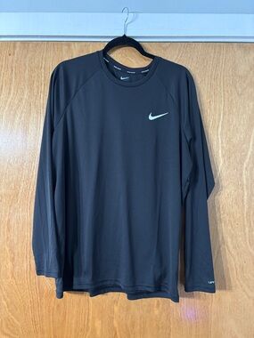 Nike Black Long Sleeve Dri-FIT Performance Crew